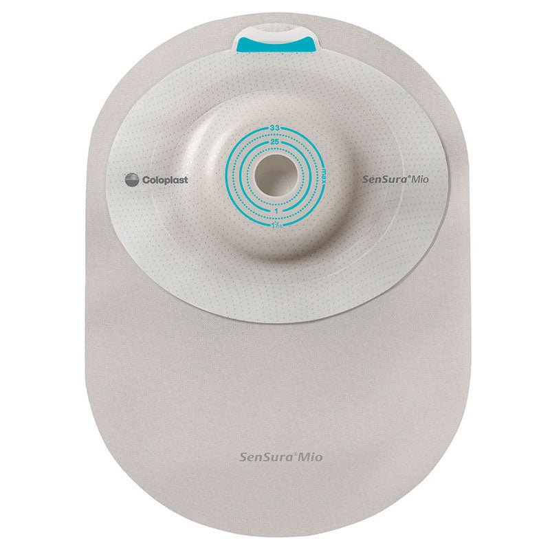 BX/10 - Mio 1-Piece Closed Pouch, Convex Light, Maxi, Opaque with Inspection Window, Pre-Cut - Best Buy Medical Supplies