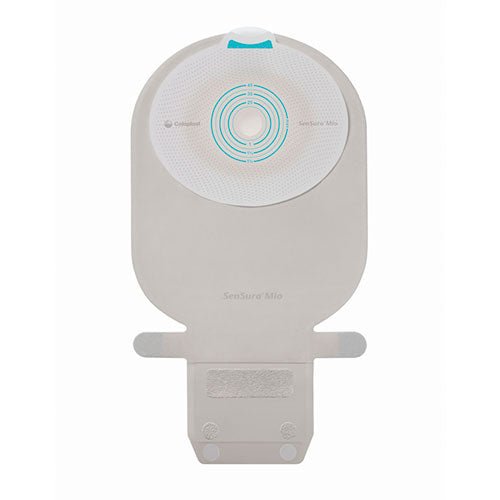 BX/10 - Mio 1-Piece EasiClose Wide Outlet Drainable Pouch, Maxi Transparent, Pre-Cut 1" - Best Buy Medical Supplies