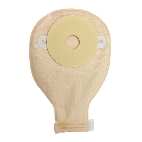 BX/10 - Nu-Hope Brief Drainable Pouch, 1" Stoma, One-Piece, Nu-Comfort Standard Wear Barrier, Pre-Cut, Round Opening, Opaque, 12 oz - Best Buy Medical Supplies