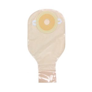 BX/10 - Nu-Hope Nu-Flex™ Drainable Pouch, 1-1/4" Stoma, Round Opening, Pre-Cut, Nu-Barrier Extended wear, Opaque, Roll-up Closure, Adult, 24 oz - Best Buy Medical Supplies