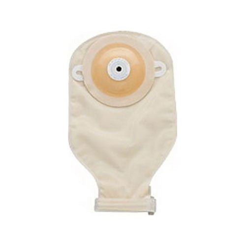 BX/10 - Nu-Hope Nu-Flex™ Drainable Pouch, Oval B, Convex, with Barrier Opaque, Pre-Cut, Roll-Up, Round, 1" Stoma - Best Buy Medical Supplies