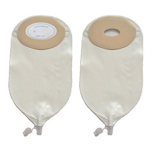 BX/10 - Nu-Hope Nu-Flex™ Urinary Pouch, 3/4" x 1-1/2" Stoma, Post-Operative, Pre-Cut, Convex, Oval A, Adult, 24 oz - Best Buy Medical Supplies
