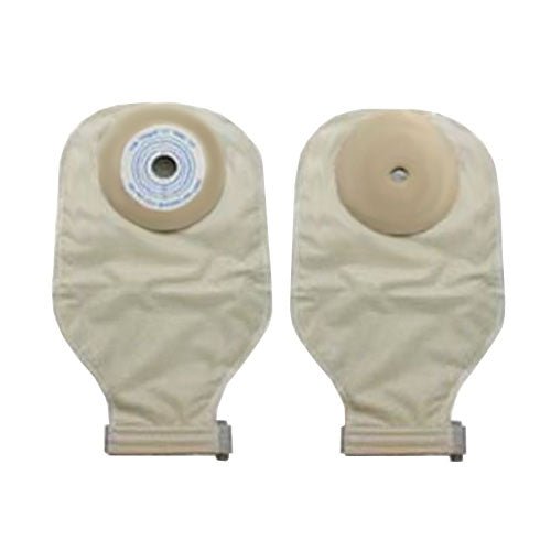 BX/10 - Nu-Hope Nu-Flex™ Urinary Pouch, Pre-Cut, Oval, Custom, Convex, Flat, 3/4" x 1-1/8" Stoma, Medium - Best Buy Medical Supplies