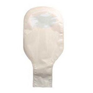BX/10 - Nu-Hope One-Piece Post-Op Pre-Cut Convex Adult Drainable Pouch with Closure Clamp 1" Opening Round, 11" L x 5-3/4" W, Opaque, 3-1/2" Adhesive Foam Pad, 24 oz, Odor-Proof - Best Buy Medical Supplies