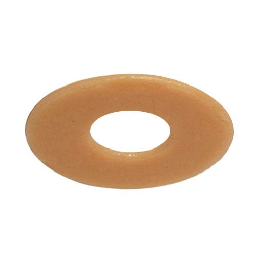 BX/10 - Nu Hope Special Oval Barrier Disc, Cut To 1/2" x 3/4" ID, OD 2' x 3 1/2' Size E - Best Buy Medical Supplies