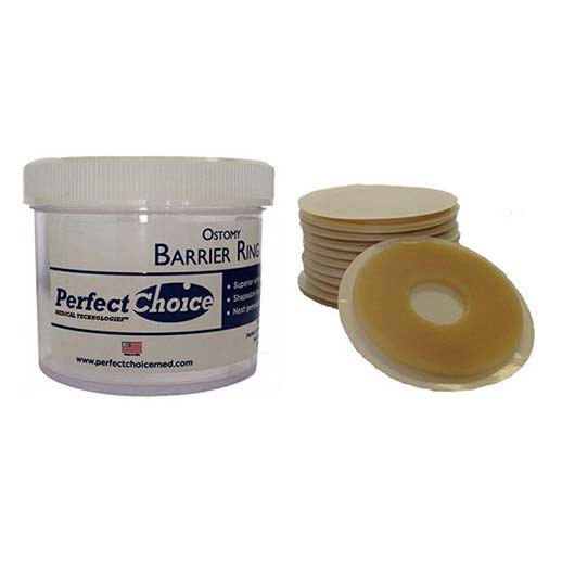 BX/10 - Perfect Choice Next Generation Hydrocolloid Ostomy Barrier Ring, Container, 10 Rings, 2" - Best Buy Medical Supplies