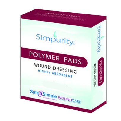 BX/10 - Safe n' Simple Simpurity™ Highly Absorbent Polymer Dressing, 4" x 5" Pad - Best Buy Medical Supplies