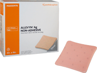 BX/10 - Smith & Nephew Allevyn™ AG Non-Adhesive Absorbent Silver Barrier Hydrocellular Dressing with Foam Core, 4" x 4" - Best Buy Medical Supplies