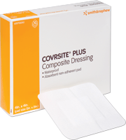 BX/10 - Smith & Nephew Covrsite® Plus Waterproof Composite Dressing, 6" x 6" - Best Buy Medical Supplies