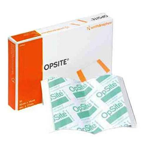 BX/10 - Smith & Nephew Opsite Transparent Adhesive Wound Dressing, 5-1/2" x 4" - Best Buy Medical Supplies