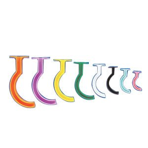 BX/10 - Teleflex Medical Inc Color Coded Berman Airway Size 4, 90mm L, Yellow, ISO Standard Size Design 9, Latex-free, Non-sterile - Best Buy Medical Supplies