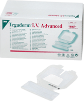 BX/100 - 3M Tegaderm™ IV Transparent Adhesive Advance Securement Dressing, Latex Free, 2-1/2" x 2-3/4" - Best Buy Medical Supplies