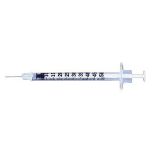 BX/100 - Becton Dickinson Lo-Dose™ U-100 Insulin Syringe 1/2cc with 28G x 1/2" L Permanently Attached Needle - Best Buy Medical Supplies
