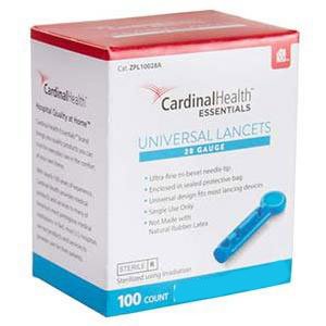 BX/100 - Cardinal Health Essentials&trade; Universal Safety Seal Lancet 30G - Best Buy Medical Supplies