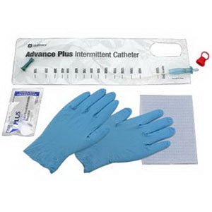 BX/100 - Hollister Advance Plus™ Touch Free Intermittent Catheter Kit Coude Tip 14Fr, 16" - Best Buy Medical Supplies