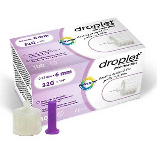 BX/100 - HTL-Strefa Droplet® Pen Needle, 31ga, 6mm - Best Buy Medical  Supplies