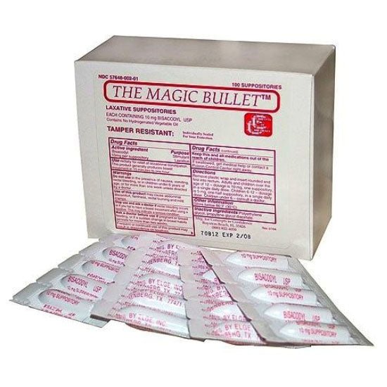BX/100 - Magic Bullet® Suppository - Best Buy Medical Supplies