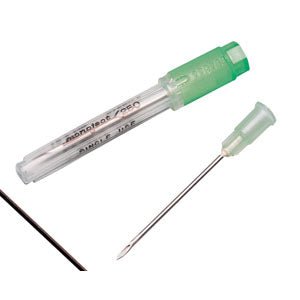 BX/100 - Monoject™ Rigid Pack Regular Bevel Hypodermic Needle with Polypropylene Hub 25G x 5/8" L, Red, with Epoxy Insert, Tri-Beveled - Best Buy Medical Supplies