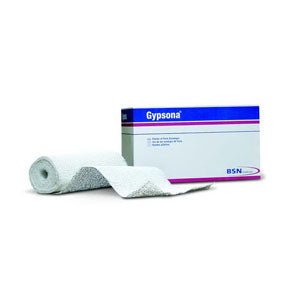 BX/12 - BSN Medical Gypsona® Extra-Fast Plaster of Paris Bandages 4" x 5 yds, Latex-free, Central Plastic Core - Best Buy Medical Supplies
