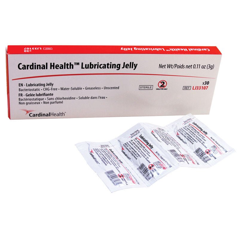 BX/144 - Cardinal Health&trade; Lubricating Jelly, 3g Foil Packet - Best Buy Medical Supplies