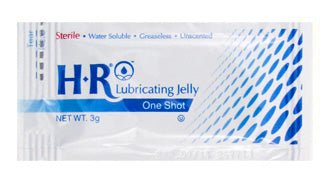 BX/144 - HR OneShot® Lubricating Jelly, 3gm - Best Buy Medical Supplies