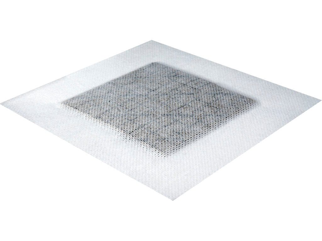 BX/15 - Ferris PolyMem Silver® Adhesive Cloth-Backed Island Hydrogel Dressing with Nano Crystalline Silver, 6" x 6" with 3-1/2" x 3-1/2" Pad - Best Buy Medical Supplies