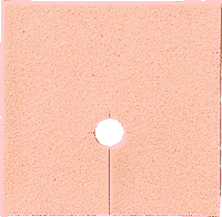 BX/15 - Ferris Polymem® Shapes™ PolyTube™ Tube Site Standard QuadraFoam® Dressing, 3-1/2" x 3-1/2" - Best Buy Medical Supplies