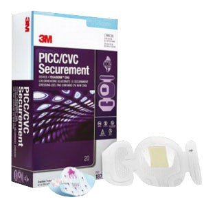 BX/20 - 3M PICC/CVC Securement Device and Tegaderm™ CHG IV Securement Dressing - Best Buy Medical Supplies