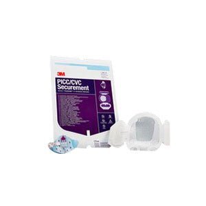 BX/20 - 3M PICC/CVC Securement Device + Tegaderm™ I.V. Advanced Securement Dressing 4" L x 6-1/8" W, Skin-Friendly - Best Buy Medical Supplies
