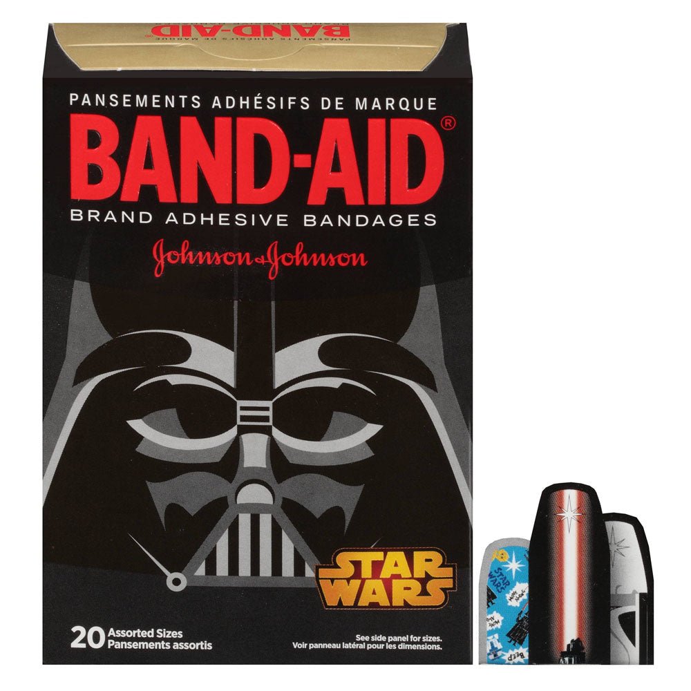 BX/20 - Band-Aid Decorative Star Wars Assorted 20 ct. - Best Buy Medical Supplies