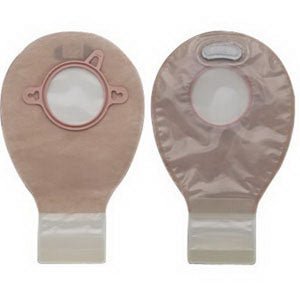 BX/20 - Hollister New Image® Two-Piece Drainable Mini Pouch, 2-3/4" Flange, Filter, 7" L, Integrated Closure, Transparent - Best Buy Medical Supplies