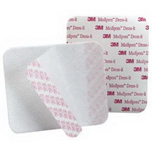 BX/25 - 3M Medipore™ Hypoallergenic Soft Cloth Pre Cut Dressing Cover or Retainer, White, Water Resistant, Latex Free 3-7/8" x 7-7/8" - Best Buy Medical Supplies