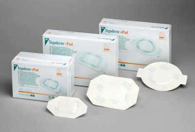 BX/25 - 3M Tegaderm™ Film Dressing Non-Adherent, 8' x 3-1/2' with 6' x 1-3/4' Pad BX/25 - 3M Tegaderm™ Film Dressing Non-Adherent, 8' x 3-1/2' with 6' x 1-3/4' Pad