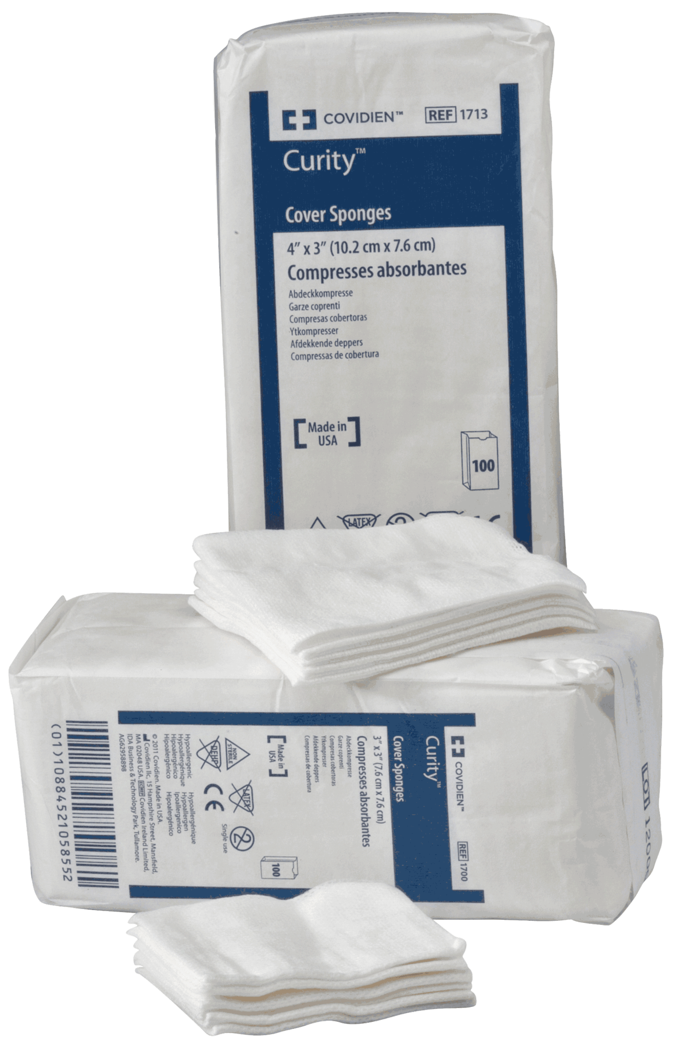 BX/25 - Curity™ Sterile Cover Sponge, Sterile, 2s, 3" x 4" - Best Buy Medical Supplies