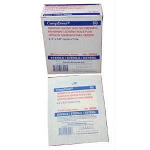 BX/25 - Derma Sciences CompDress® Island Dressing, 6" x 6" - Best Buy Medical Supplies