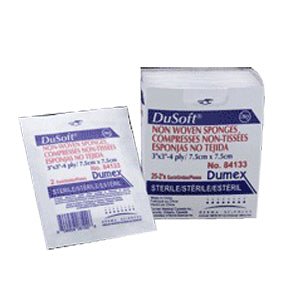 BX/25 - Derma Sciences DuSoft® Non-Woven Sponge, 6-Ply, 4" x 4" - Best Buy Medical Supplies
