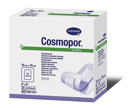 BX/25 - Hartmann-Conco Cosmopor® Adhesive Wound Dressing, Sterile, 6" x 6" - Best Buy Medical Supplies