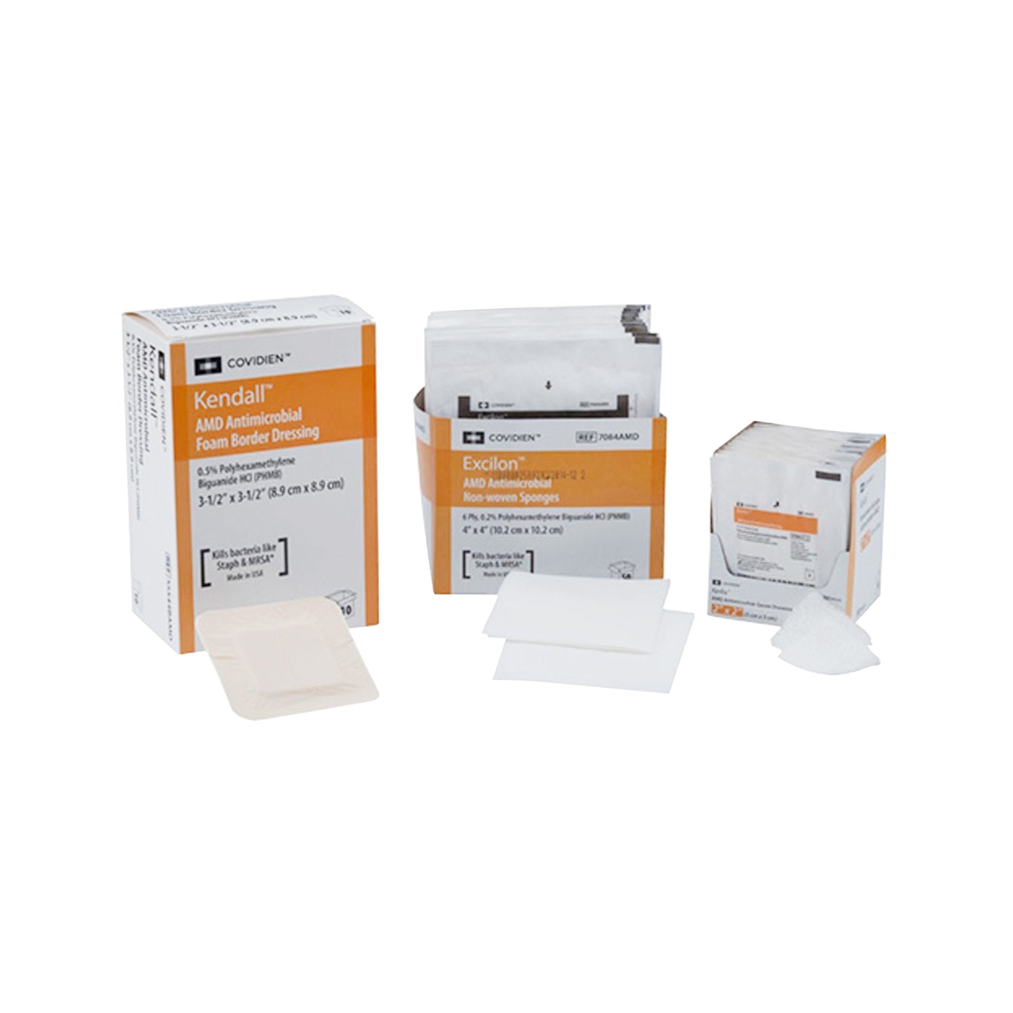 BX/25 - Kendall Telfa™ AMD Antimicrobial Island Dressing, Sterile, Non-Adherent, 4" x 14" - Best Buy Medical Supplies