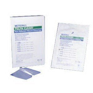 BX/25 - Kendall Telfa™ Pre-Cut Clear Wound Contact Layer Dressing, Sterile, Non-Adherent 4" x 5" Square - Best Buy Medical Supplies