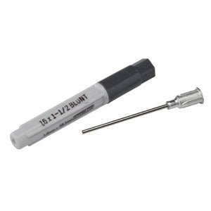 BX/25 - Monoject™ Rigid Pack Blunt Needle with 0.049" OD Aluminum Luer Lock Hub 18G x 1" L, Autoclavable, Sterile - Best Buy Medical Supplies