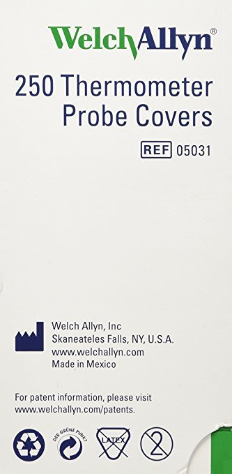 BX/250 - Medline Welch-Allyn® Thermometer Probe Covers - Best Buy Medical Supplies