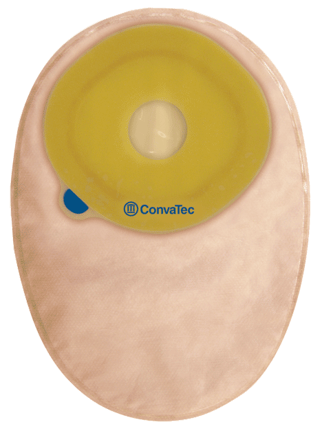 BX/30 - ConvaTec Esteem® + One-Piece Closed Pouch, 1" Pre-Cut , Charcoal Filter, 8" L, Opaque - Best Buy Medical Supplies