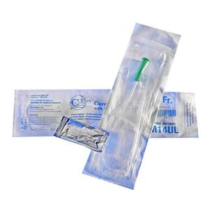 BX/30 - Cure Pocket Coude Intermittent Catheter, Male, 14Fr, 16" - Best Buy Medical Supplies