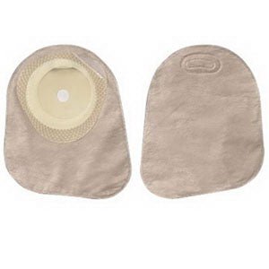 BX/30 - Hollister Premier&trade; One-Piece Closed Mini Pouch, 1" Pre-Cut Flat SoftFlex&reg; Skin Barrier, Filter, Beige - Best Buy Medical Supplies