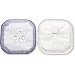 BX/30 - Hollister Stoma Cap with Porous Cloth Tape Adhesive 2" Pre-Cut, 4-1/4" Size, Filter, Transparent - Best Buy Medical Supplies
