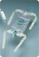 BX/4 - Bard Dispoz-a-Bag Leg Bag with Flip-Flo™ Valve, 32 oz (4 leg bags & 1 pair fabric leg straps) - Best Buy Medical Supplies