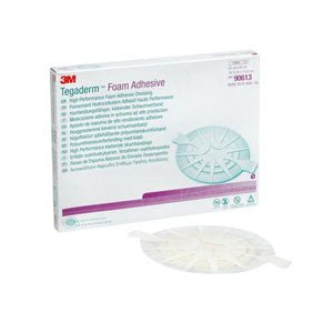BX/5 - 3M Tegaderm™ High Performance Adhesive Foam Dressing 6-1/8" x 5-5/8" Medium Oval - Best Buy Medical Supplies
