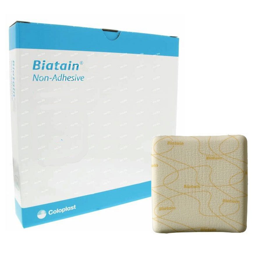 BX/5 - Coloplast Biatain® Non Adhesive Foam Dressing, Sterile, 8" x 8" - Best Buy Medical Supplies