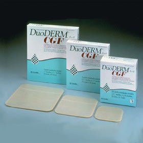 BX/5 - Convatec DuoDERM® CGF® Adhesive Border Hydrocolloid Dressing 2-1/2" x 2-1/2" - Best Buy Medical Supplies