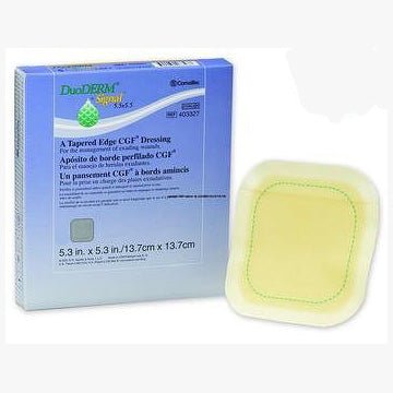 BX/5 - ConvaTec DuoDERM® Signal Dressing 5-1/2" x 5-1/2" - Best Buy Medical Supplies